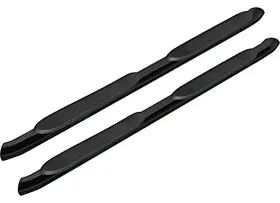 2018-c Promaxx Automotive 41382b For Jeep Wrangler Unlimited Oval Step Bars 4 Inch With 30 Bend Black