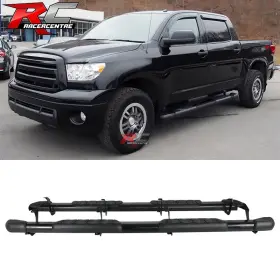 5-ssb-ttun07ccoe-bk Racercentre Fit 07-21 Toyota Tundra Crewmax Cab 5 Inch Oe Style Running Board Side Step Nerf Bar
