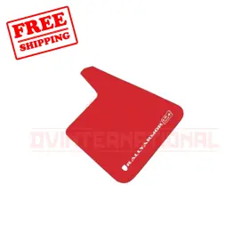 Rally Armor 720264703195 Ur Plus Red Mud Flap With White Logo Universal Fitment No Hardware