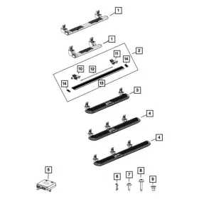 68361673aa Ram Oe For 3500 2019-2024 Left Running Board