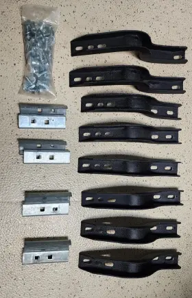 14709 Rampage 2007 Toyota Tundra Step Bar Bracket Kit Part No