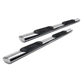 0701-0323 Raptor Series For Chevy Colorado 04-12 4 Inch Magnum Cab Length Polished Oval Step Bars
