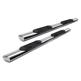0703-0145m Raptor Series For Ford F-150 04-14 4 Inch Magnum Cab Length Polished Oval Step Bars