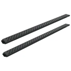 2101-0185bt Raptor Series Running Boards Steps 6.5in Sawtooth Truck Bars Black -