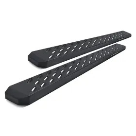 Raptor Series 2107-0467bt For Nissan Titan 23-24 Running Boards 6.5 Inch Sawtooth Slide Track Cab