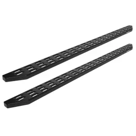 2301-0052bt Raptor Series Running Boards Steps 5in Sport Truck Bars Black Aluminum -