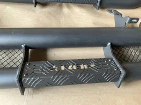 Rbp-1508b-rx3 Rbp Rx-3 Black Side Step Bars For 1997-17 Jeep Wrangler 2-door #2