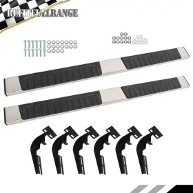 Rr2771120 Refitfullrange Running Boards Abs For Dodge Ram 1500 09-18 6 Inch Crew Cab Nerf Bars Side Steps