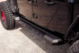 520stp4b Road Armor - Stealth Black Running Step Boards #2