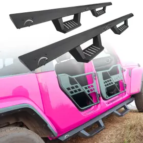 Atearb001-3 Road Beast Running Boards For 2019-2025 Jeep Gladiator Jt Drop Side Step Nerf Bar Crew Cab