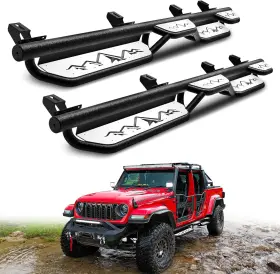 Atearb008-3 Road Beast Running Boards Side Steps For 2020 2021 2022 2023 2024 Jeep Gladiator Jt 4 Doors Atearb008-3 Road Beast Running Boards Side Steps For 2020 2021 2022 2023 2024 Jeep Gladiator Jt 4 Doors