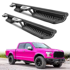 Atearb010 Road Beast Atearb010/3 Drop Side Step Nerf Bar For 2015-2026 Ford F150/f250/f350 Running Boards 2 Stair