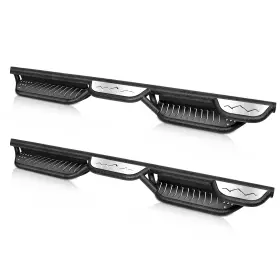 Atearb010-56 Road Beast Pair Side Step For 2015-2026 Ford F150 Super Crew Cab 6 Inch Running Board Steel Bar