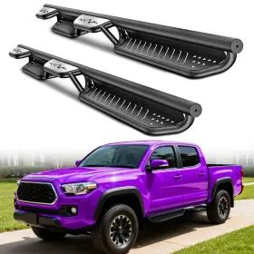 Atearb012 Road Beast Atearb012/2 Side Steps Running Boards For 2005-2023 Toyota Tacoma Double Cab 4 Door Nerf Bar Atearb012 Road Beast Atearb012/2 Side Steps Running Boards For 2005-2023 Toyota Tacoma Double Cab 4 Door Nerf Bar