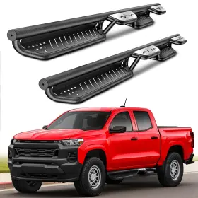 Atearb013 Road Beast Atearb013/1 Two Raised Side Step Running Boards For 2015-2025 Chevy Colorado/canyon Crew Cab