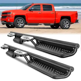 Atearb019-99 Road Beast Running Board Side Step For 07-18 Sierra Silverado 1500 / 07-19 2500hd Crew Cab