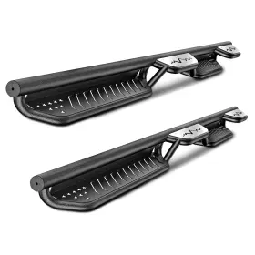 Atearb021-56 Road Beast Pair 6 Inch Black Flat Running Boards Step Bars For 09-14 Ford F-150 Super Crew Cab Atearb021-56 Road Beast Pair 6 Inch Black Flat Running Boards Step Bars For 09-14 Ford F-150 Super Crew Cab