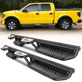 Atearb021-91 Road Beast 6 Inch For 2009-2014 F150 F-150 Supercrew Cab Running Board Side Step Nerf Bar