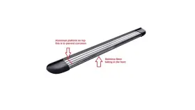 22353418 Romik Stainless Steel Rb2 T Running Board For Fits Ford Super