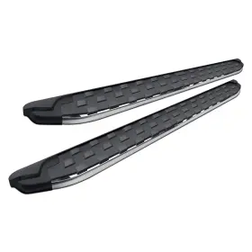 51722418 Romik For Toyota Tundra 07-21 Running Boards 5.5 Inch Rec-t Series Cab Length Black