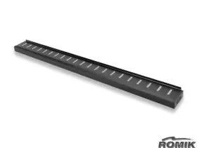 80033419 Romik Rof-t Running Boards Black For 2019-2021 Gmc Sierra Extended Cab