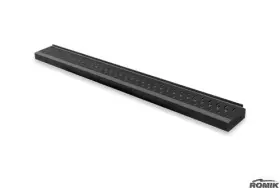 82374429 Romik Rpd-t Running Boards Side Steps Black For 2015-2021 Ford F-150 Single Cab