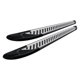 61823418 Romik Usa - 5.5 Inch Ral-t Series Cab Length Silver Running Boards
