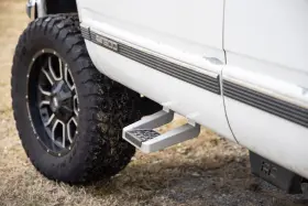 117510 Rough Country Single Hoop Step Universal Aluminum Pair