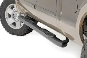 21013 Rough Country Oval Steps For 1999-2016 Ford F-250 Super Duty Crew Cab -