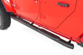 21015 Rough Country Oval Steps For 2020-2025 Jeep Gladiator Jt -