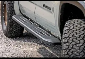 44007 Rough Country Rpt2 Running Boards - 2022-2025 Toyota Tundra Crew Cab Open