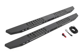 57004 Rough Country Running Boards Amber/white 4-door Ford Bronco 2021-2025