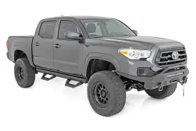 71000a Rough Country Srx2 Adjustable Aluminum Steps For 05-23 Toyota Tacoma - #2