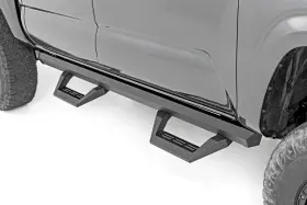 71000a Rough Country Srx2 Adjustable Aluminum Steps For 05-23 Toyota Tacoma -