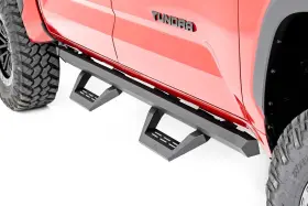 71070 Rough Country Srx2 Adjustable Aluminum Steps For 2022-2025 Toyota Tundra -