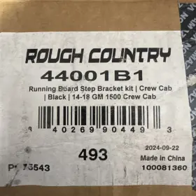 Rough Country 840269904493 Step Bracket Kit Only 14 18 Raptor Style Gm 1500 Crew. No Boards Rough Country 840269904493 Step Bracket Kit Only 14 18 Raptor Style Gm 1500 Crew. No Boards