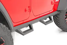 90769a Rough Country Xl2 Drop Steps For 2018-2026 Jeep Wrangler Jl 4-door -