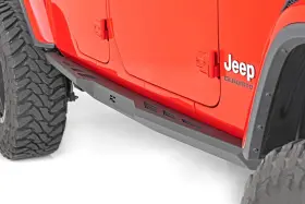 90802 Rough Country Rock Sliders For 2020-2024 Jeep Gladiator Jt 4wd -