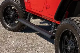 Psr610330 Rough Country Led Power Running Boards For 07-18 Jeep Wrangler Jk -