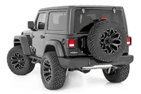 90761 Rough Country Suspension Contoured Drop Steps 2 Door Jeep Wrangler Jl 4wd 2018-2024 #3