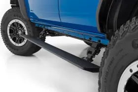 Psr51330 Rough Country Suspension Power Running Boards Dual Electric Motor 4 Door Ford Bronco 4wd 21-24