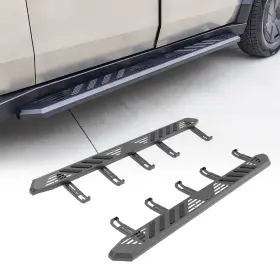 Nct01c102-bx Roxx 2pcs Side Steps Nerf Bar Running Boards Steel Fit For 2024 2025 Tesla Cybertruck