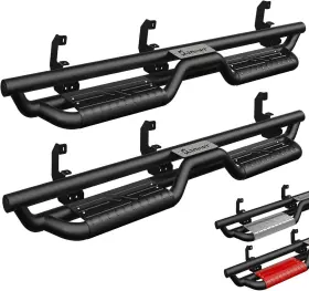 E03ss0131 Sanooer Crew Cab Running Board For 2019-2025 Silverado Sierra 1500 2020-2025 2500 3500hd