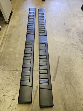 Sn-c19-c01 Sanooer For 2019-2024 Silverado/sierra Crew Cab 6 Inch Step Board Running Nerf Bar #2