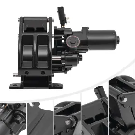 Senderpick 769092669969 Fits 2015-2020 Ford F-150 Running Board Motor With Bracket Black Left Driver Side