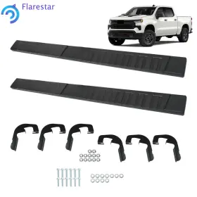 Fs1474850sr Silscvtt Running Boards For Silverado Sierra 1500 Crew Cab 2019-23 6 Inch Side Steps