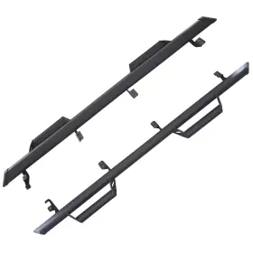 Pt925-34182 Silverautoparts Ot00690 Pair Predator Pro Step Bars Double Cabs Fits 17-21 Toyota Tundra #3