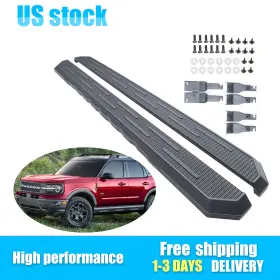 Ot00968 Silverautoparts 2 X Side Step Left Right Fits 2020 2021 2022 Ford Bronco 2.3l 2.7l 4-door