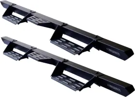 W6-68bl-a5ds Skyski Drop Steps Running Boards Black Powder-coat For 2020-2026 Jeep Gladiator