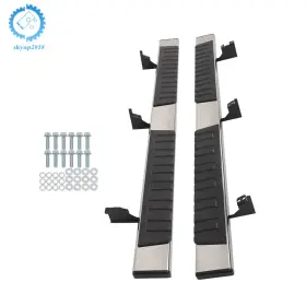 Su854891ku Skyup2018 Running Boards For Toyota Tacoma Double Cab 2005-2022 6 Inch Side Step Nerf Bars Blk